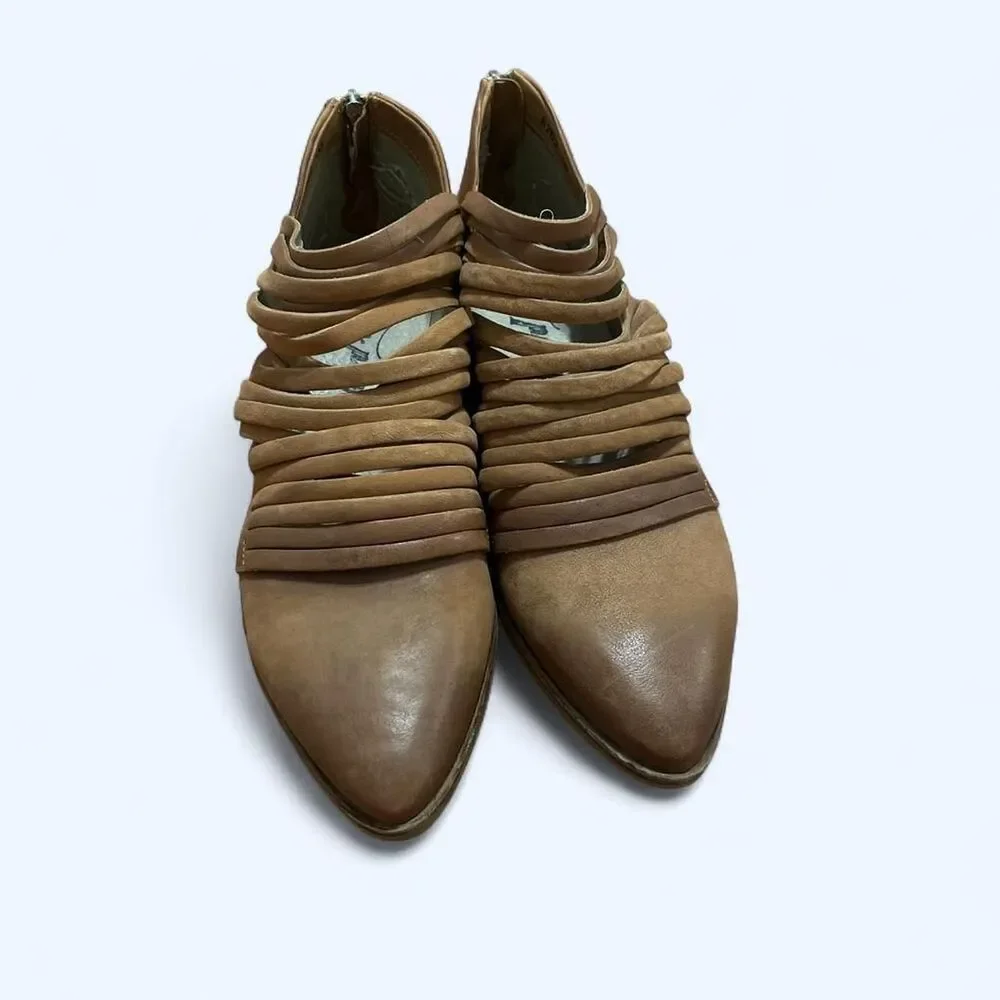 Free-people Women's Tan and Brown Boots